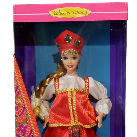 Russian Barbie 16500 Vintage 1996 Dolls of the World Collector Edition NRFB EXC - Picture 2 of 10